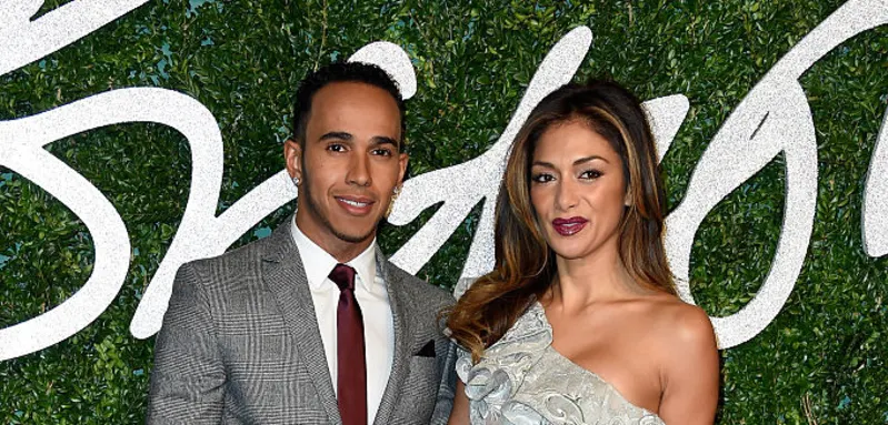 Lewis Hamilton and Nicole Scherzinger
