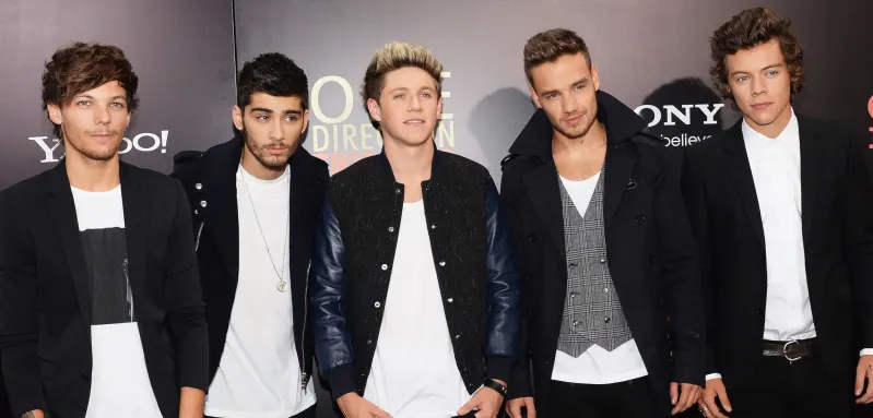 Louis Tomlinson, Zayn Malik, Niall Horan, Liam Payne and Harry Styles