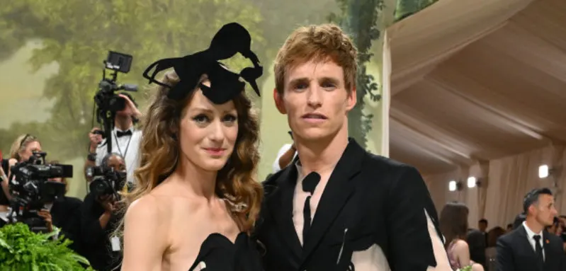 Eddie Redmayne and Hannah Bagshawe