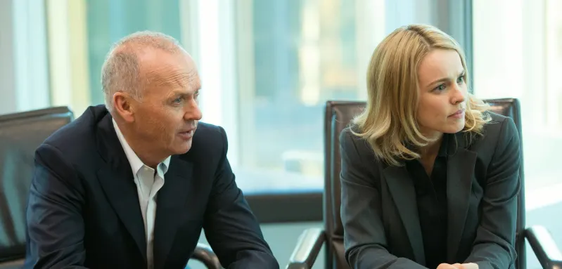Michael Keaton, Rachel McAdams in 'Spotlight'