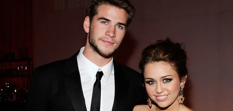 Liam Hemsworth and Miley Cyrus