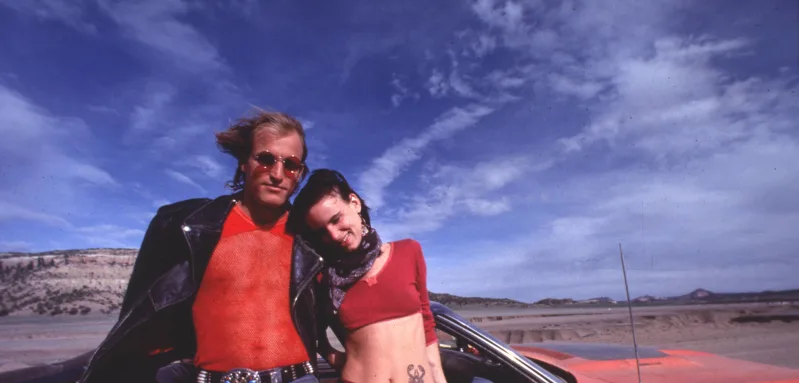 Juliette Lewis and Woody Harrelson in 'Natural Born Killers'