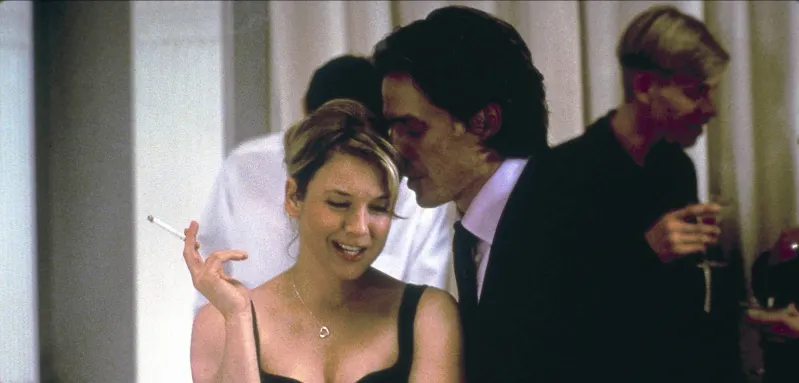Renee Zellweger and Hugh Grant in 'Bridget Jones' Diary'