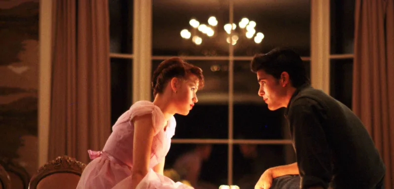 Molly Ringwald and Michael Schoeffling in 'Sixteen Candles'