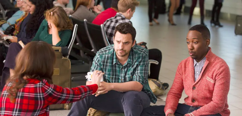 'New Girl' Production Still