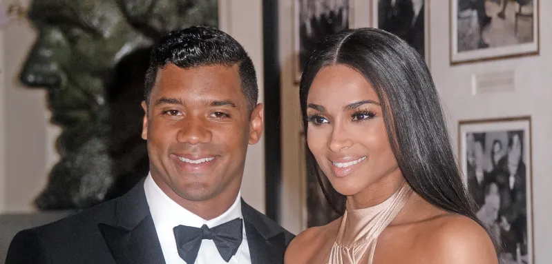 Russell Wilson and Ciara