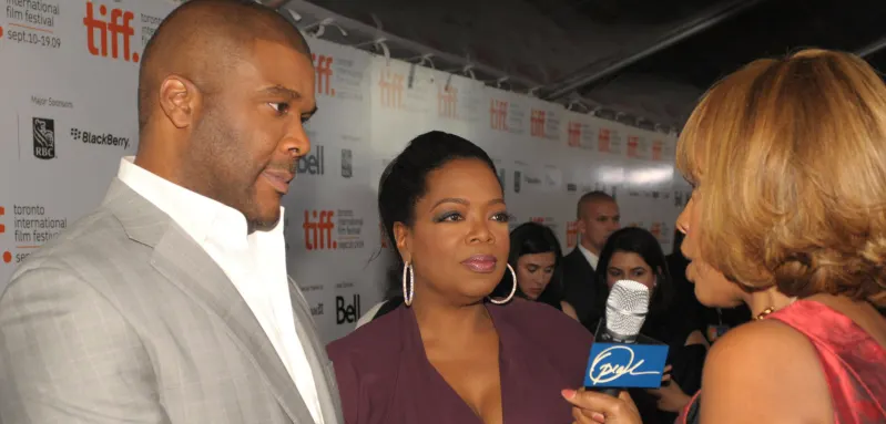 Oprah Winfrey and Gayle King