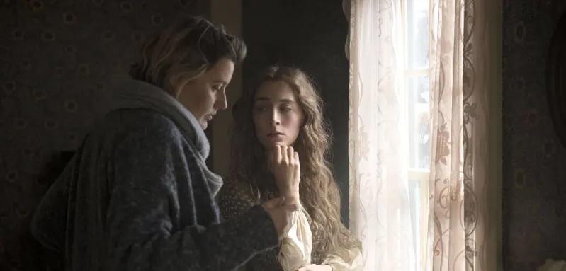 Greta Gerwig and Saoirse Ronan in 'Little Women'