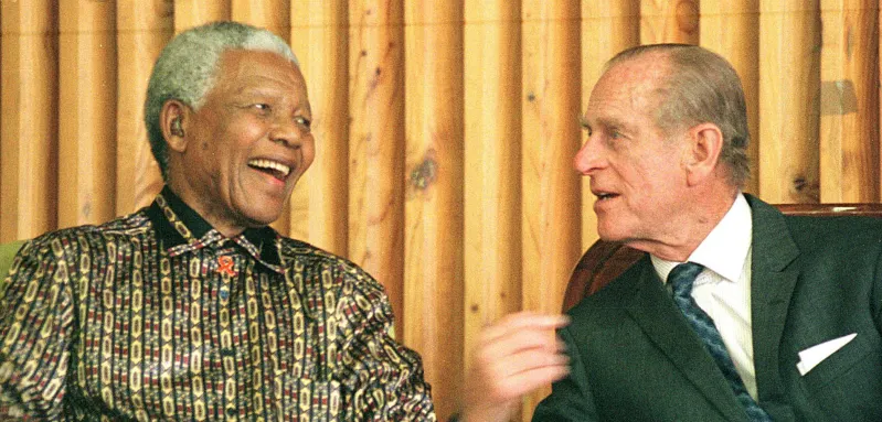 Nelson Mandela and Prince Philip