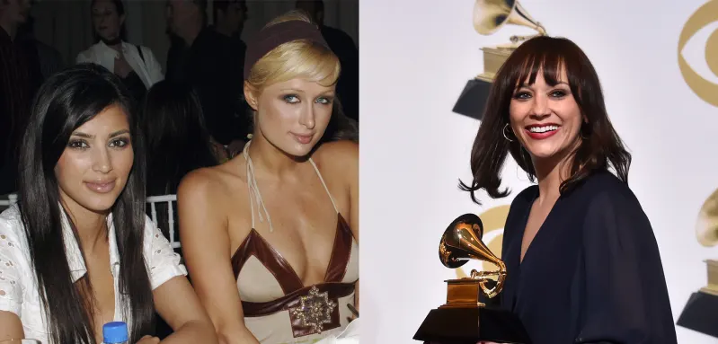 Rashida Jones, Kim Kardashian and Paris Hilton