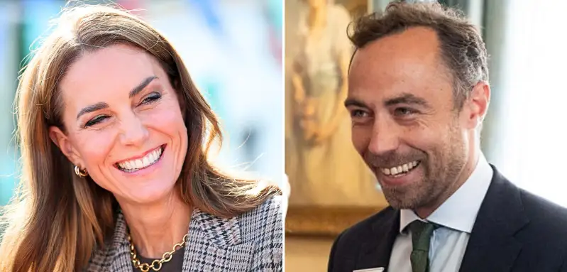 Princess Kate and James Middleton