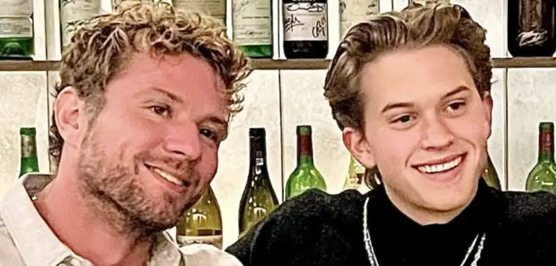 Ryan Phillippe and Deacon Reese Phillippe