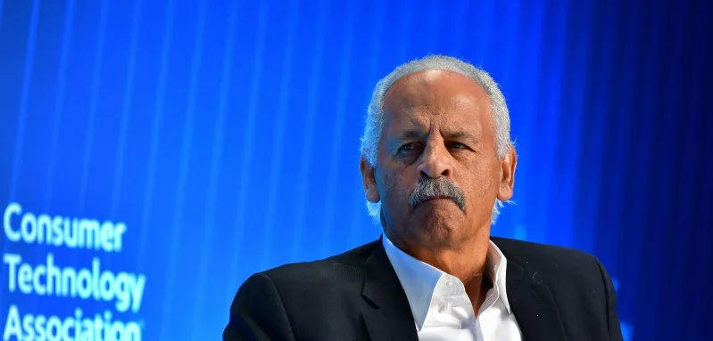 LAS VEGAS, NV - JANUARY 9: Stedman Graham speaks at What are Technology Needs for the Developing World? during CES 2024