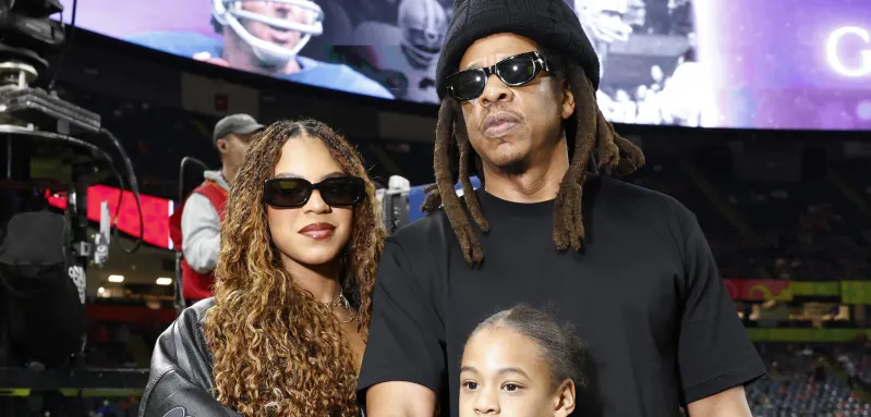 Blue Ivy and Jay-Z
