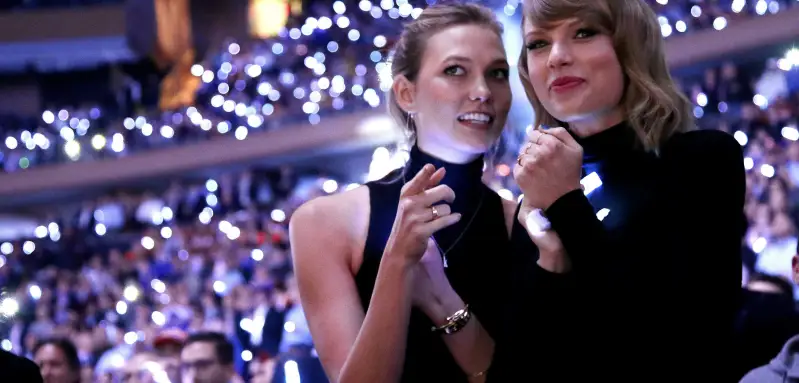 Karlie Kloss and Taylor Swift