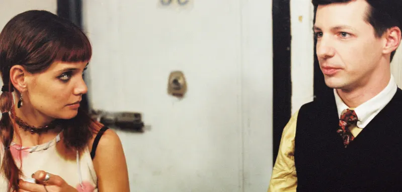 Katie Holmes and Sean Hayes in 'Pieces of April' 