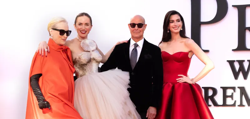 Meryl Streep, Emily Blunt, Stanley Tucci and Anne Hathaway