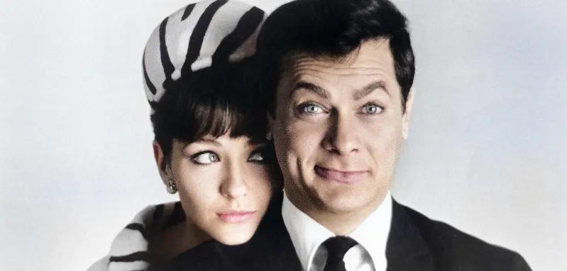 November 14, 2022, USA: Christine Kaufmann, Tony Curtis, publicity portrait for the film, Wild And Wonderful Universal P