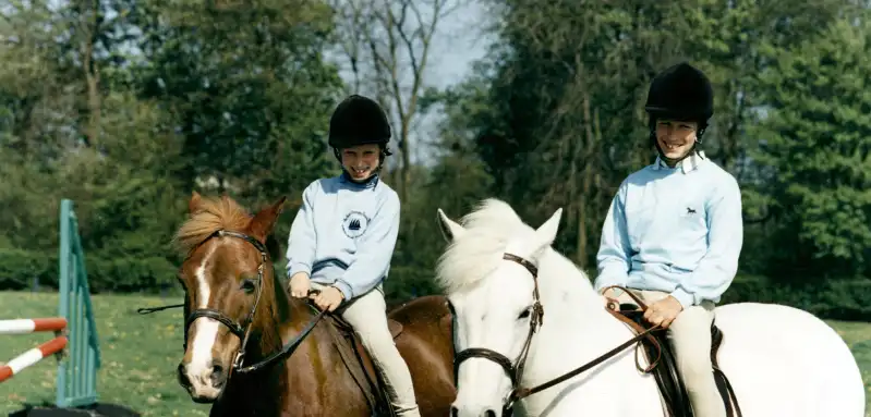 Zara Tindall and Peter Phillips