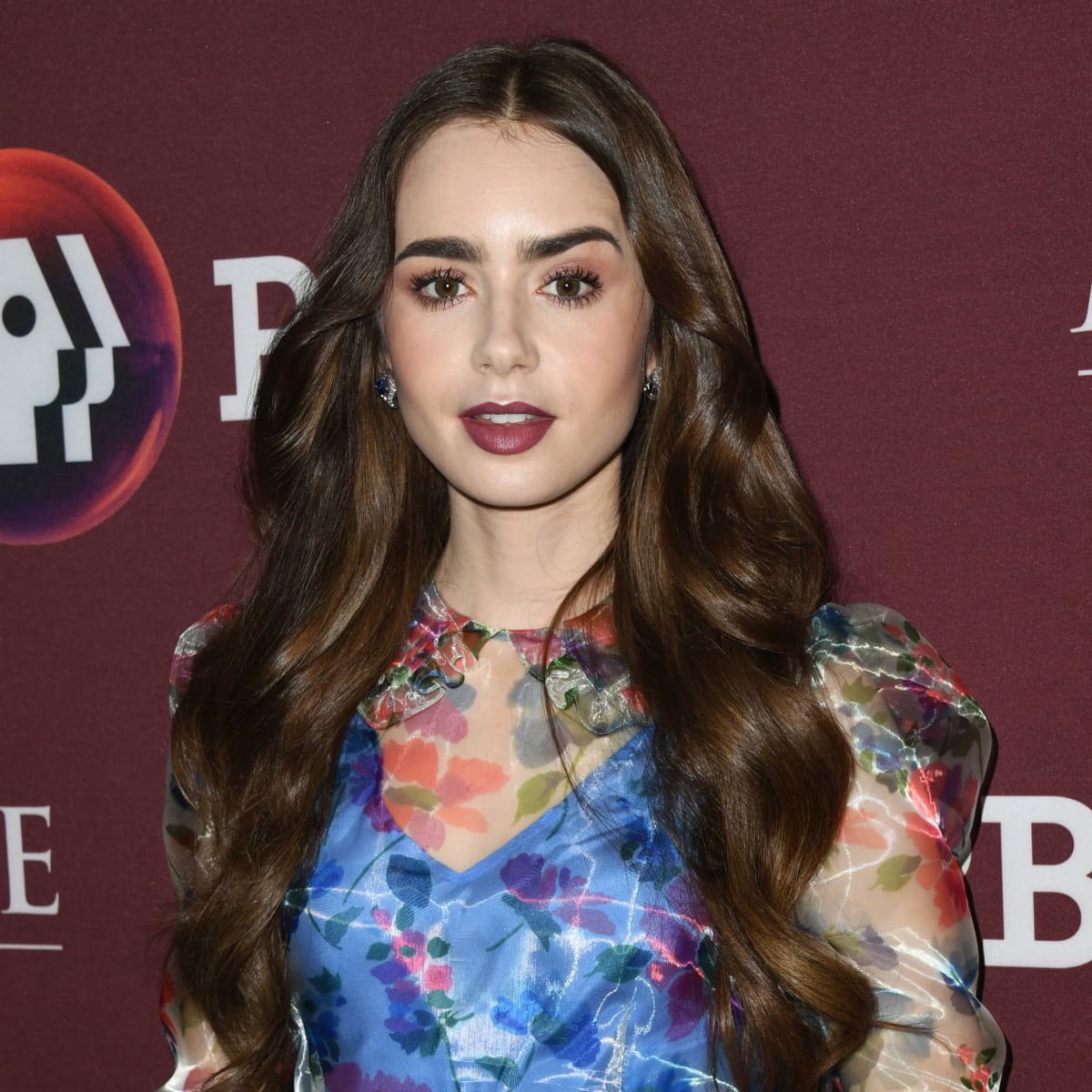 Lily Collins Shows Off Engagement Ring