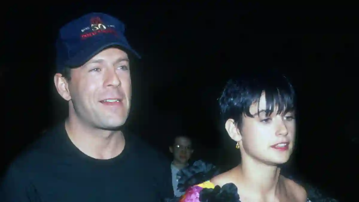 Bruce Willis and Demi Moore