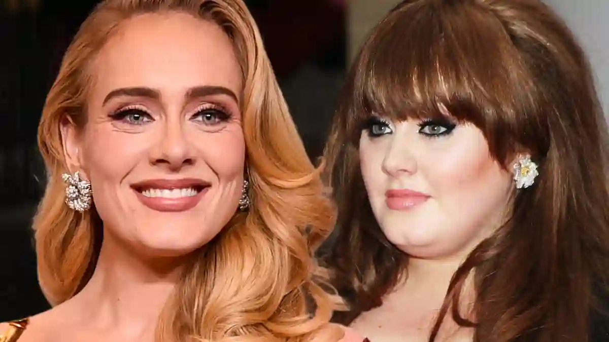 The stark transformation of Adele