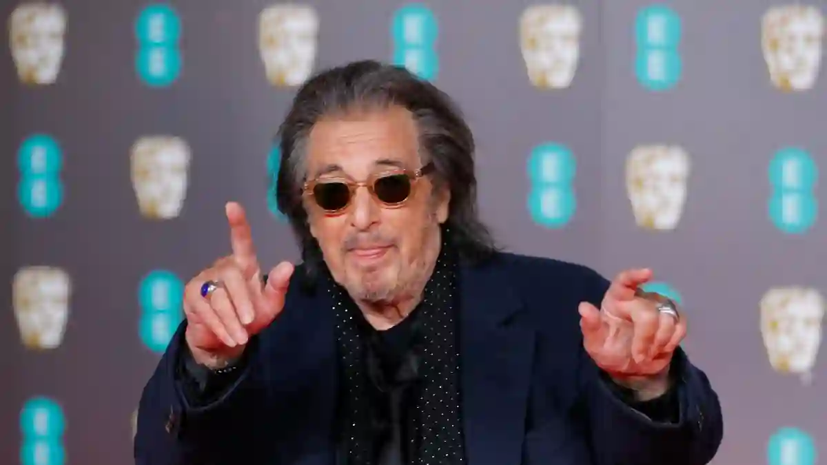 Actor Al Pacino of ﻿The Irishman ﻿attends the red carpet at the 2020 BAFTAs.