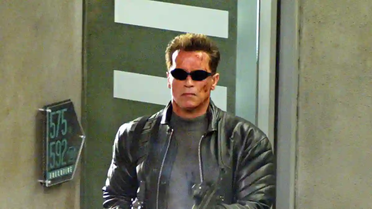 Arnold Schwarzenegger in "The Terminator"