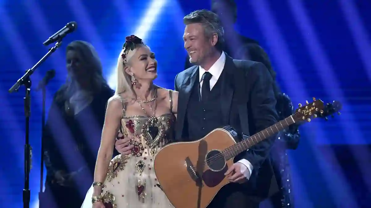Gwen Stefani and Blake Shelton perform onstage during the 62nd Annual GRAMMY Awards