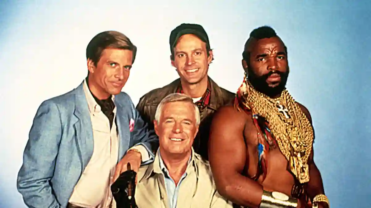 Cast of The A Team Then and now actors stars actresses 2021 2022 where are they TV show series Mr. T George Peppard