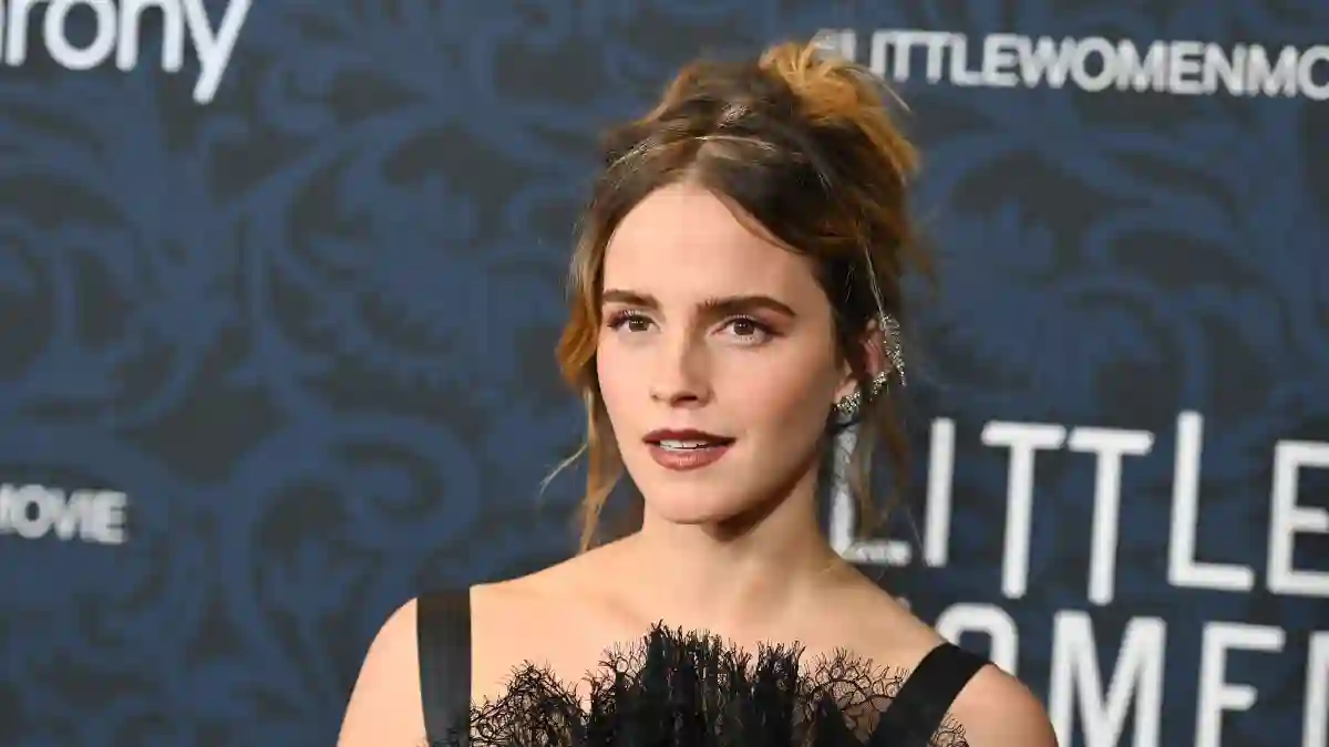 Emma Watson arrives for "Little Women" world premiere at the Museum of Modern Art