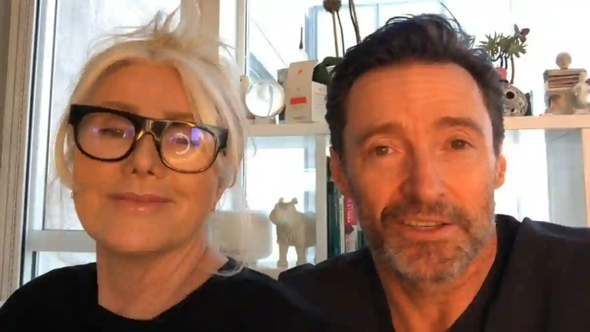 Imagine That! Hugh Jackman's Wife Says He's Not Gay!