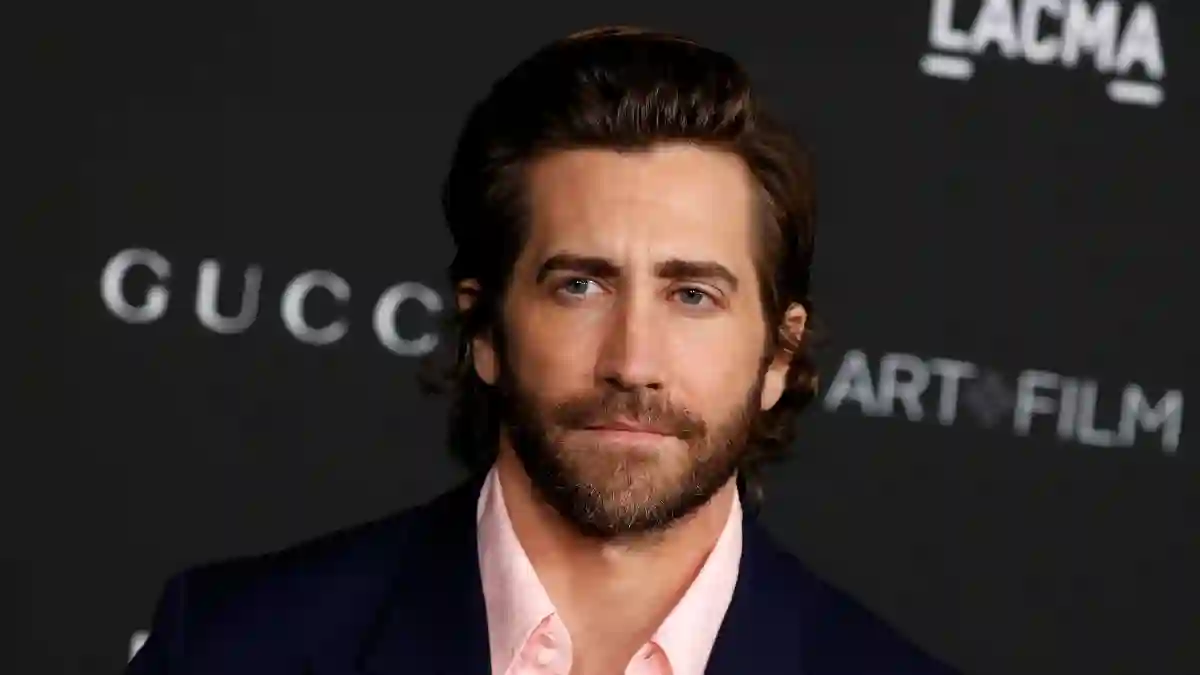 Jake Gyllenhaal, wearing Gucci, attends the 10th Annual LACMA ART+FILM GALA.