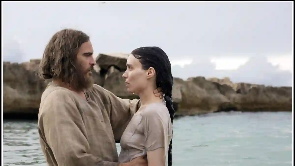 Joaquin Phoenix and Rooney Mara appear in the film ﻿Mary Magdalene﻿ in 2018.