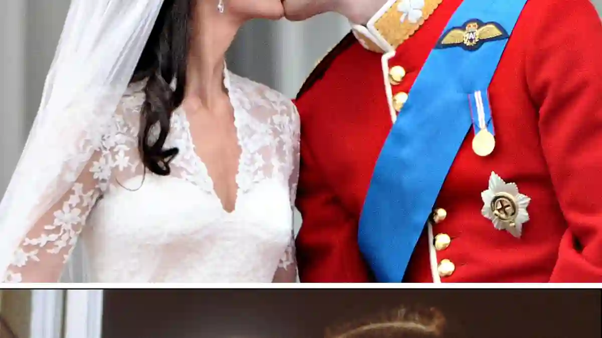Lady Diana and Prince Charles (1981) and Duchess Kate and Prince William (2012)