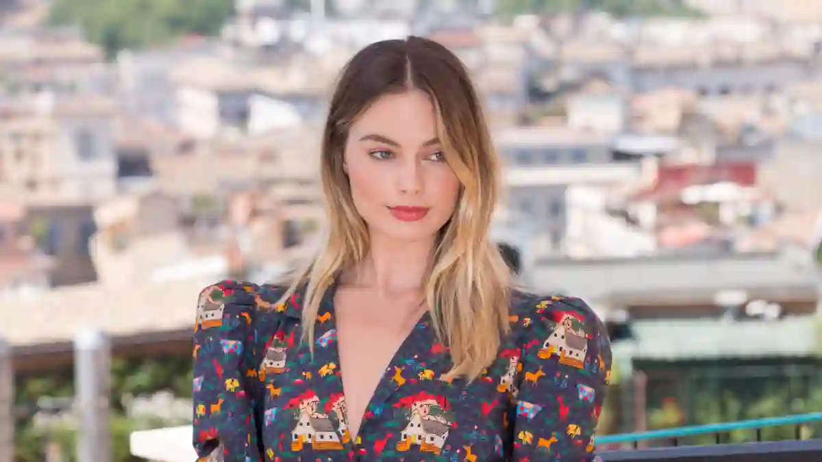 Margot Robbie during the photocall of film "Once Upon a Time in Hollywood".