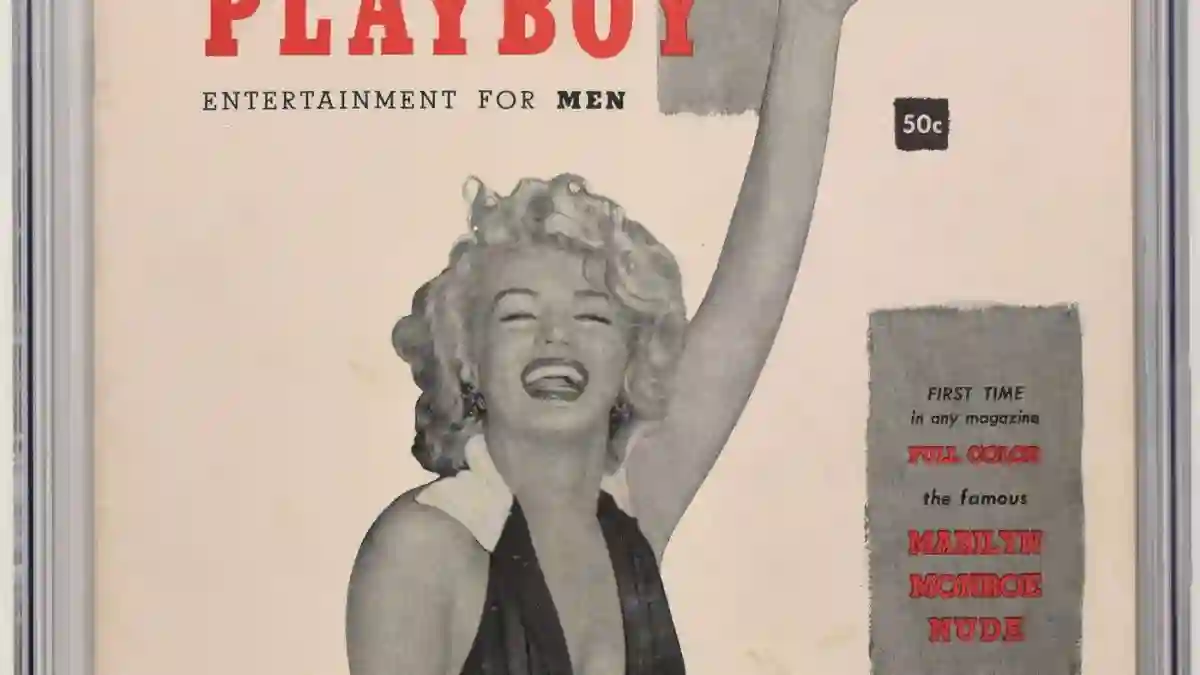 Marilyn Monroe. Los tres primeros números de la revista masculina Playboy
