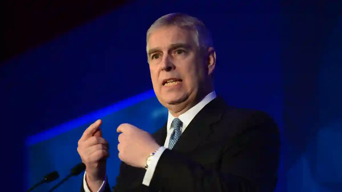Prince Andrew speaks at the London Global African Investment Summit in 2015. BBC interview BAFTA 2020.