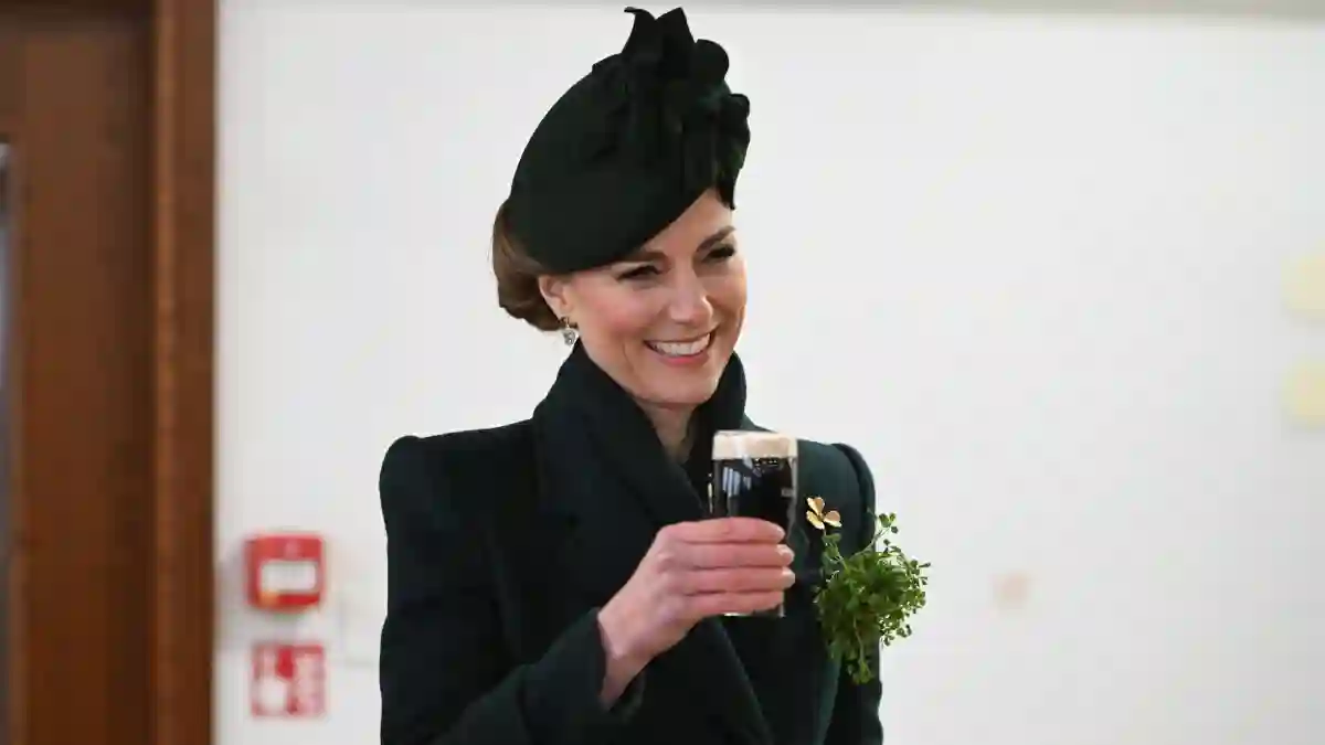 princess kate st patricks day beer celebration