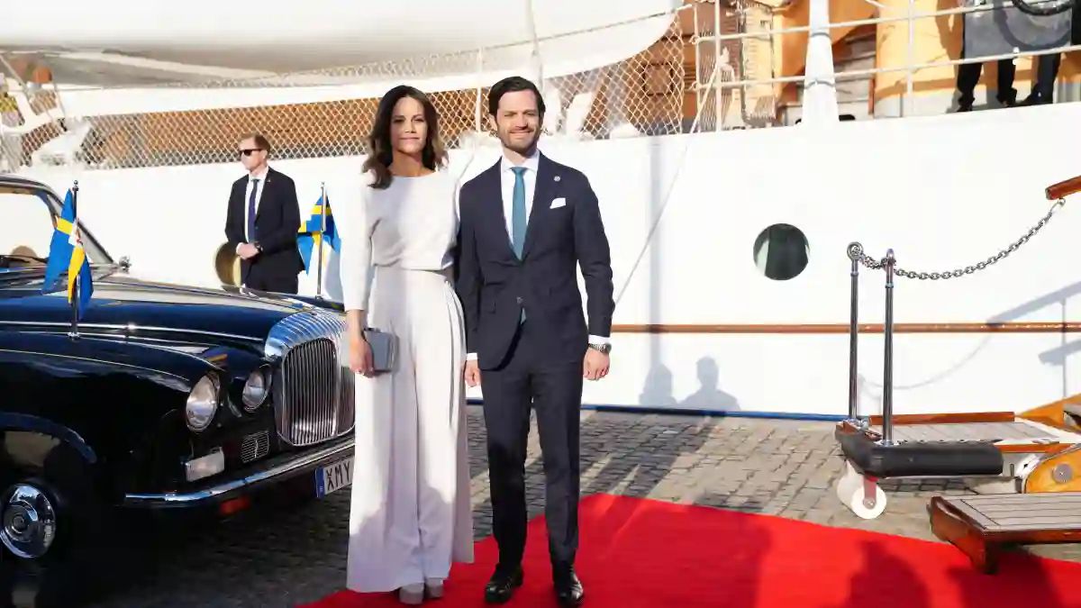 princess sofia prince carl philip sweden reception stockholm ship danneborg