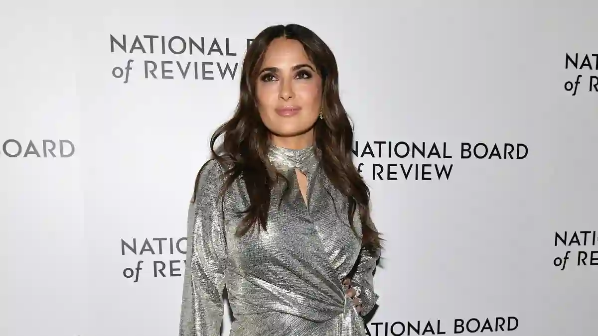Salma Hayek attends the 2020 National Board Of Review Gala on January 08, 2020 in New York City.