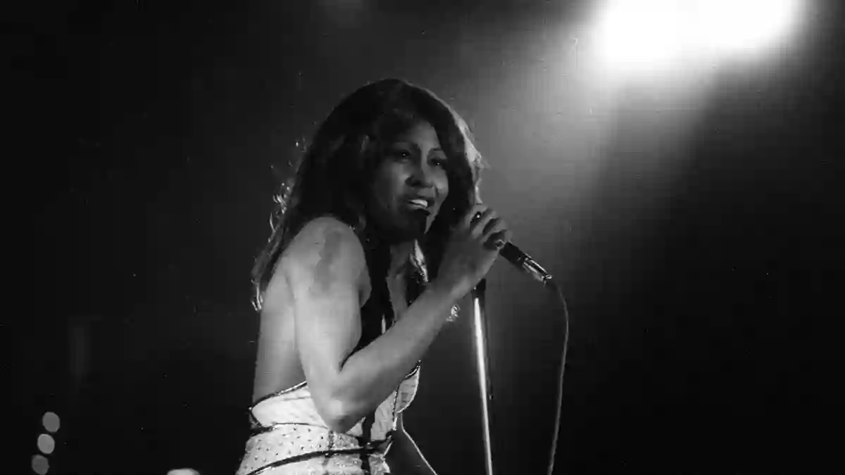 Tina Turner durante un concierto en Múnich, Alemania.