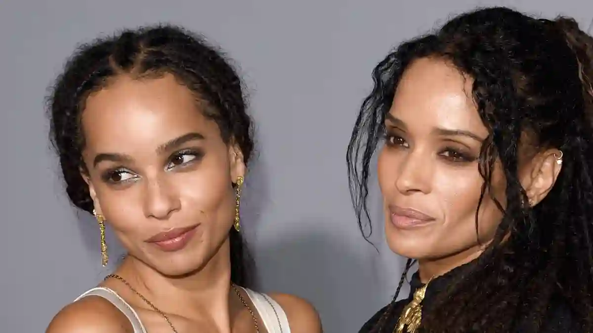 Zoe Kravitz and presenter Lisa Bonet attend the InStyle Awards.