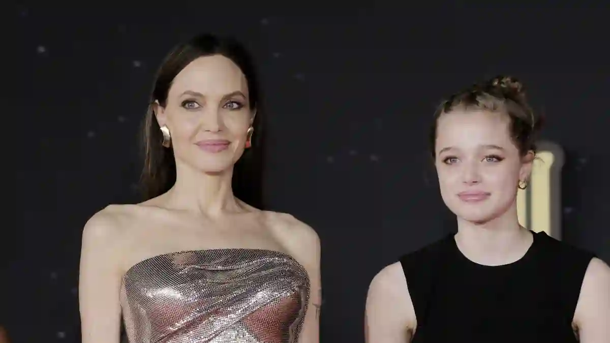 Angelina Jolie and Shiloh Jolie