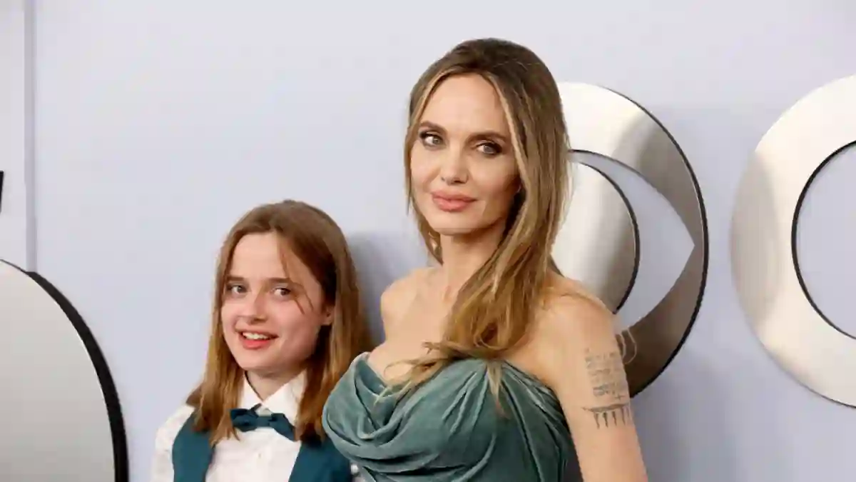Angelina Jolie and Vivienne Jolie
