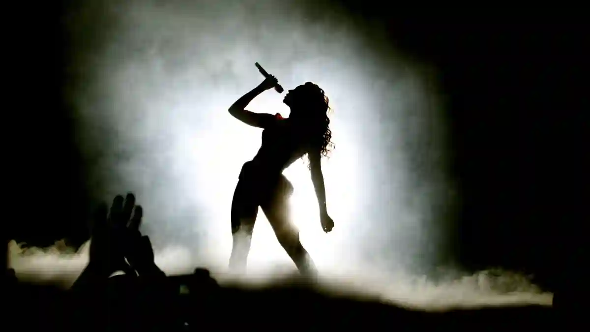 Beyoncé Knowles en el O2 World de Berlín el 03.05.2020.