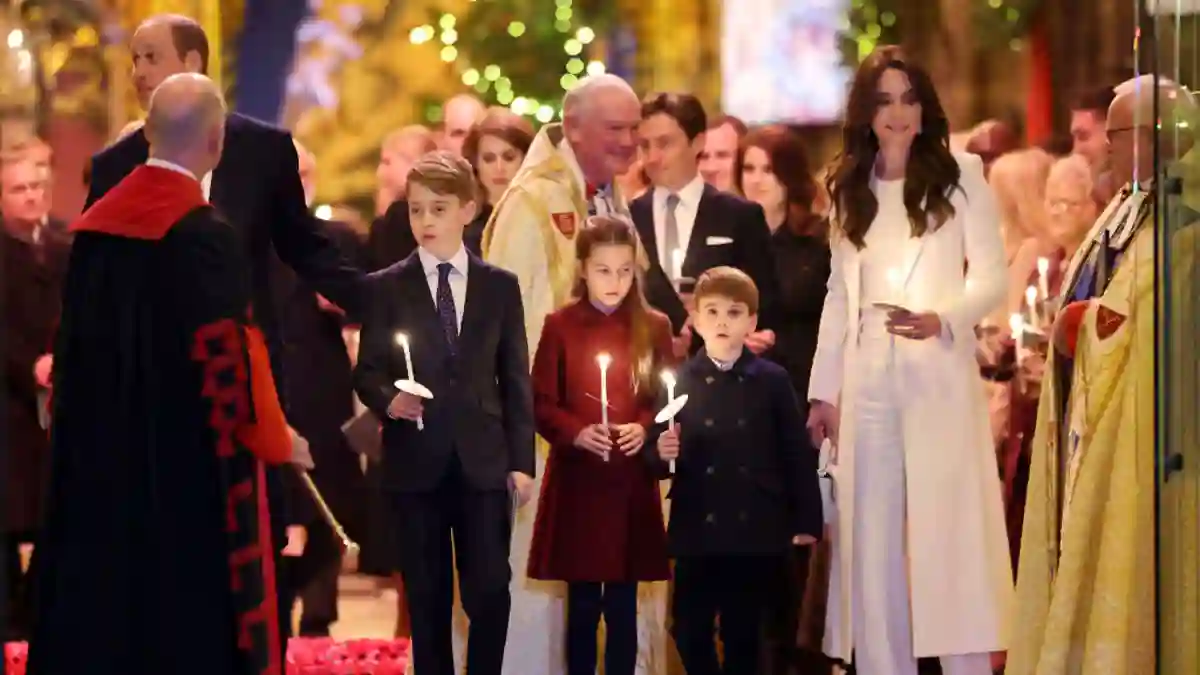 The British royals at the 2023 Christmas concert