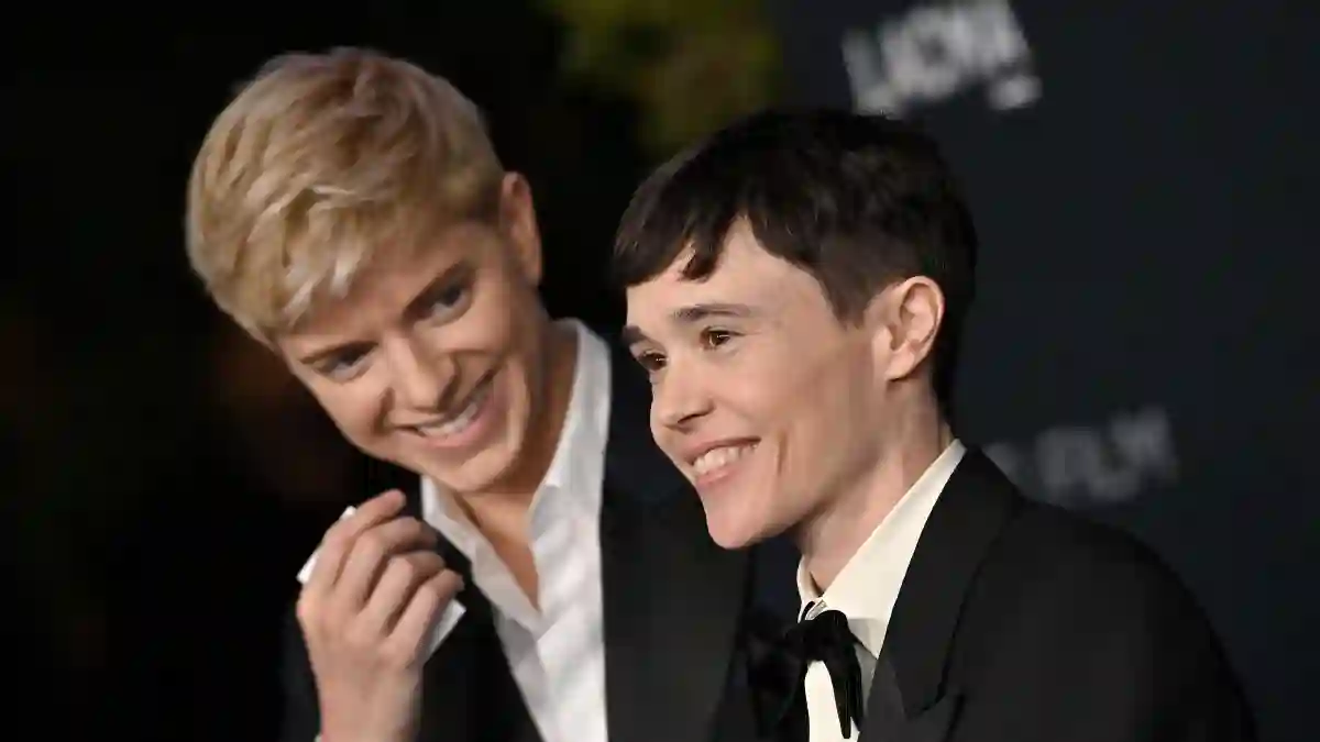 Mae Martin and Elliot Page