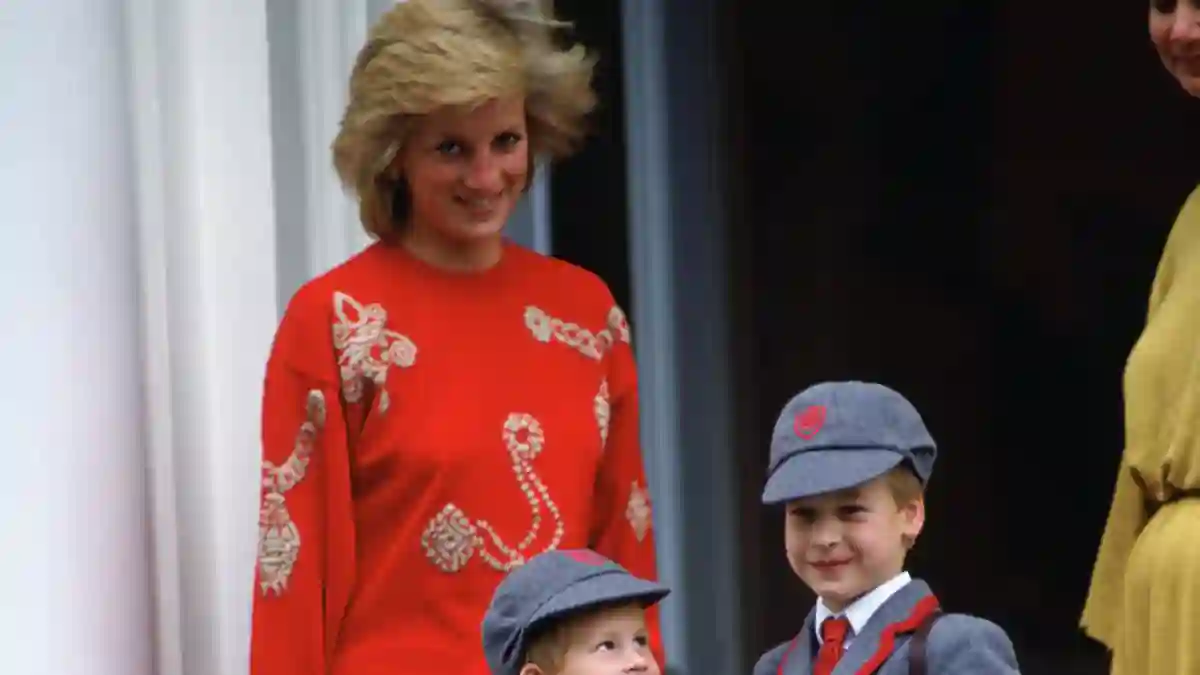Princess Diana, Prince Harry and Prince William