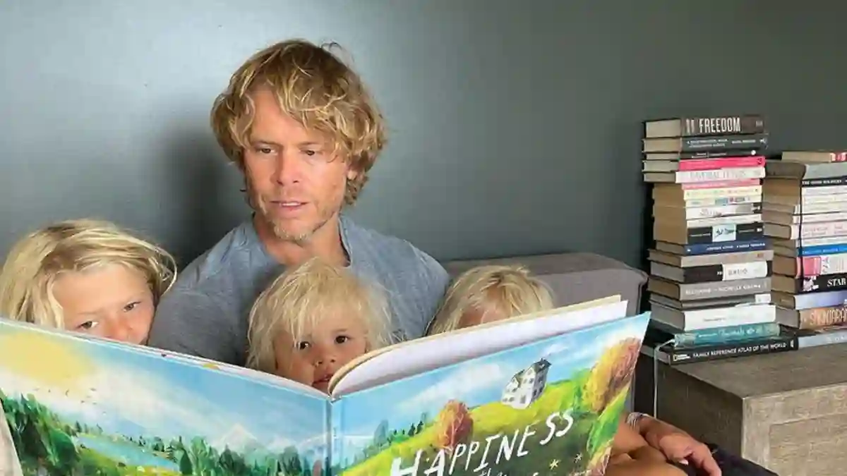 Eric Christian Olsen children Wyatt, Esmé and Winter